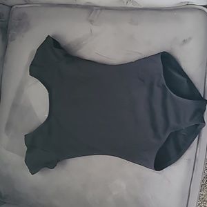 Capezio black leotard toddler 4-5